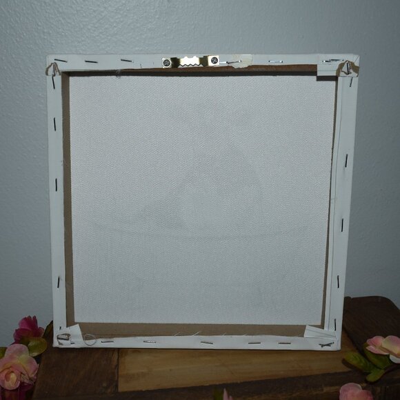 Rustic Country Cottage Farmhouse Cow In Bath Tub Canvas Art Wall Decor - Picture 7 of 8